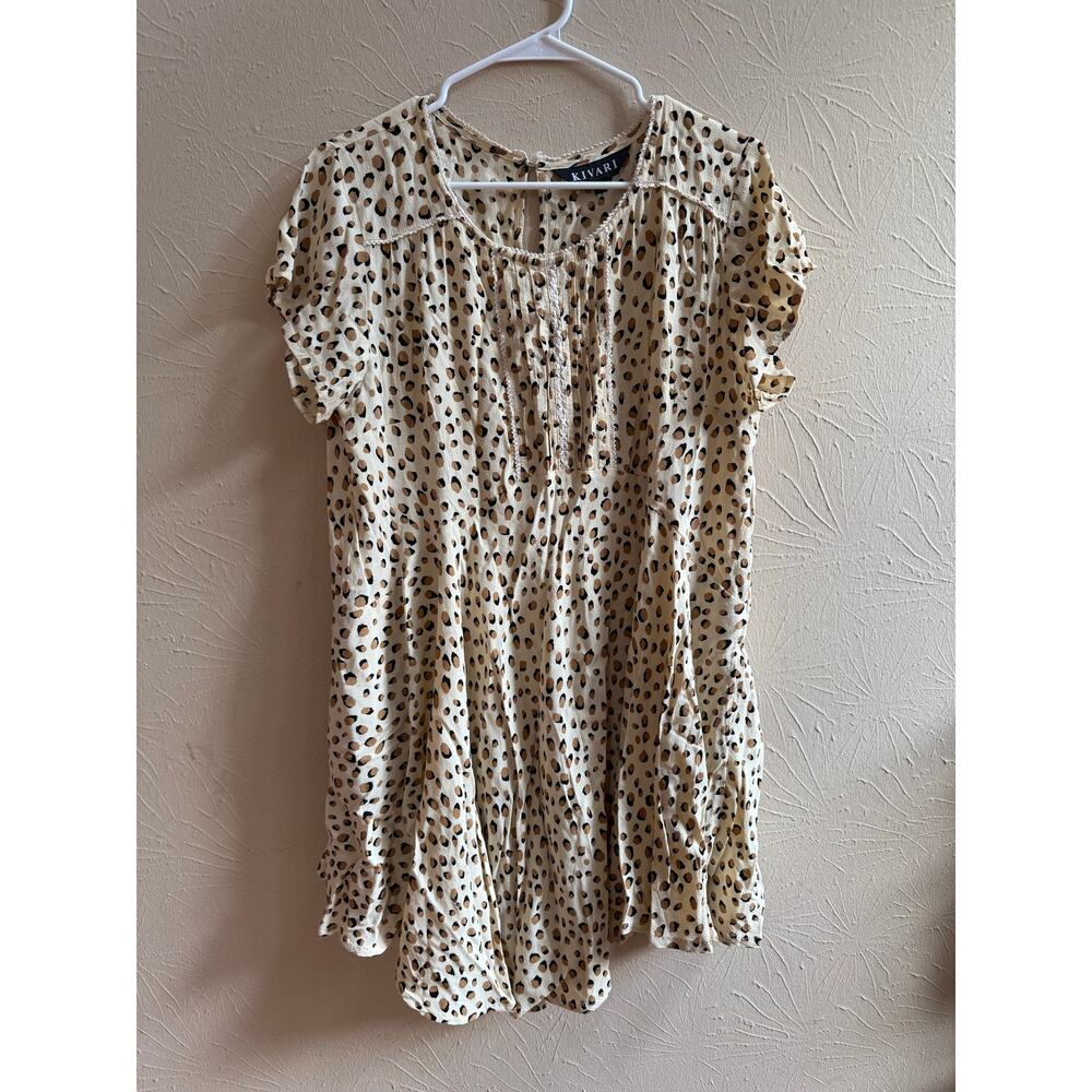 Kivari 100% Rayon Dress Size Small